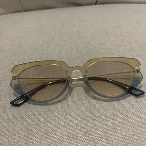 Christian Dior Attitude 2 Sunglasses Gold 3LGVC 53mm Dior | Accessories | Christian Dior Attitude 2 Sunglasses  main image 2